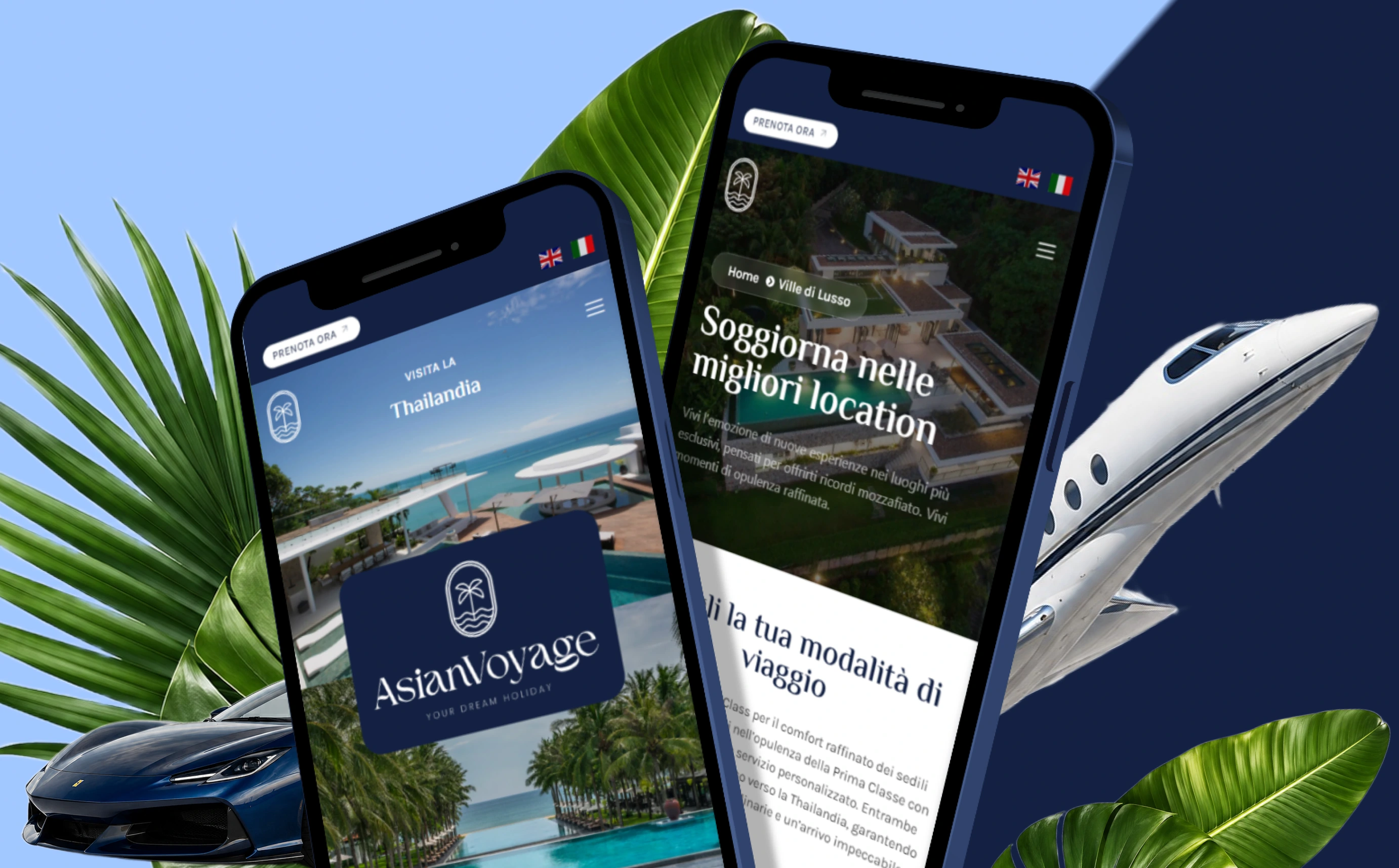 Asian Voyage — Sito web · Travel